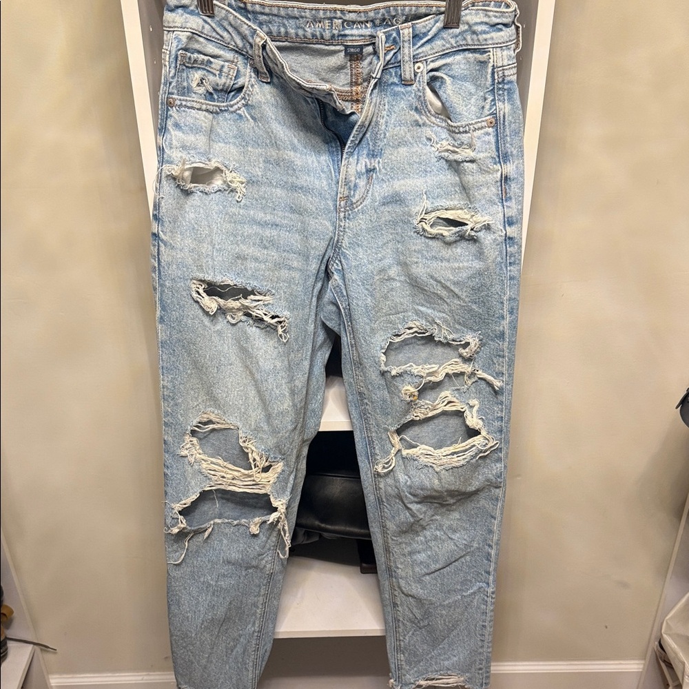 American Eagle Outfitters Light Blue Denim